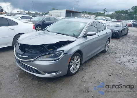 2015 Chrysler 200 Limited z USA, uszkodzony, nr VIN 1C3CCCAB9FN619279
